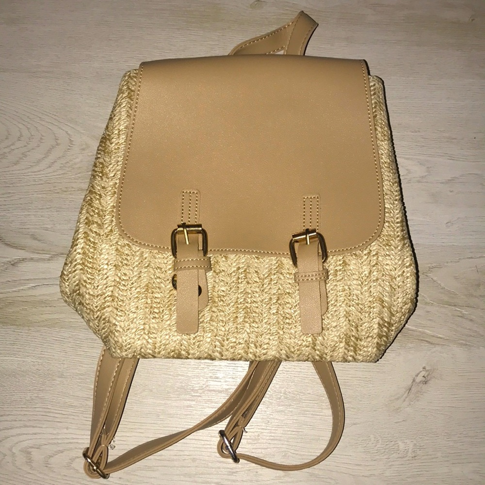 Straw Mini Backpack - image 1